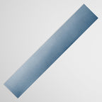 White & Blue Abstract Watercolor Blend Pairs To 2020 Color of the Year Chinese Porcelain PPG1160-6 Table Runner Gallery Image 3