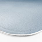 White & Blue Abstract Watercolor Blend Pairs To 2020 Color of the Year Chinese Porcelain PPG1160-6 Bath Mat Gallery Image 3
