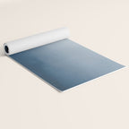 White & Blue Abstract Watercolor Blend Pairs To 2020 Color of the Year Chinese Porcelain PPG1160-6 Yoga Mat Gallery Image 2