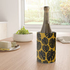 Monstera - Dark Yellow Wine Chiller Gallery Image 4