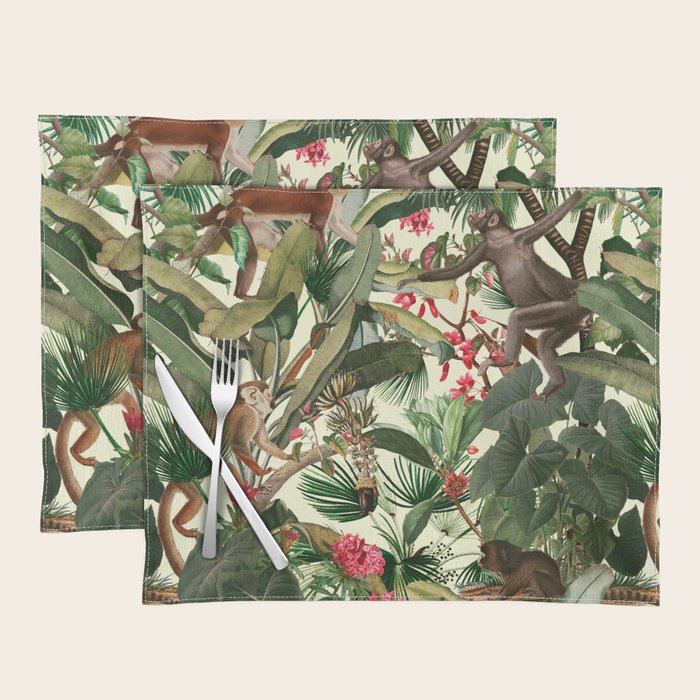 Monkey Forest Placemat Gallery Image 1