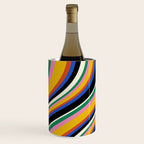 Wavy Stripes XIII - Bold Retro Wine Chiller Gallery Image 1