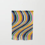 Wavy Stripes XIII - Bold Retro Wall Hanging Gallery Image 1