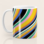 Wavy Stripes XIII - Bold Retro Coffee Mug Gallery Image 3