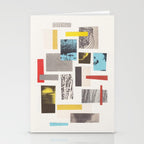 Abstract Geometric Paper Collage Stationery Card Gallery Image 2
