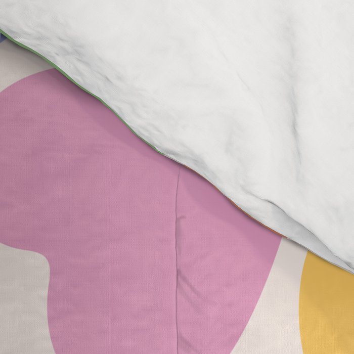 Retro Colorful Hearts Comforter Gallery Image 4