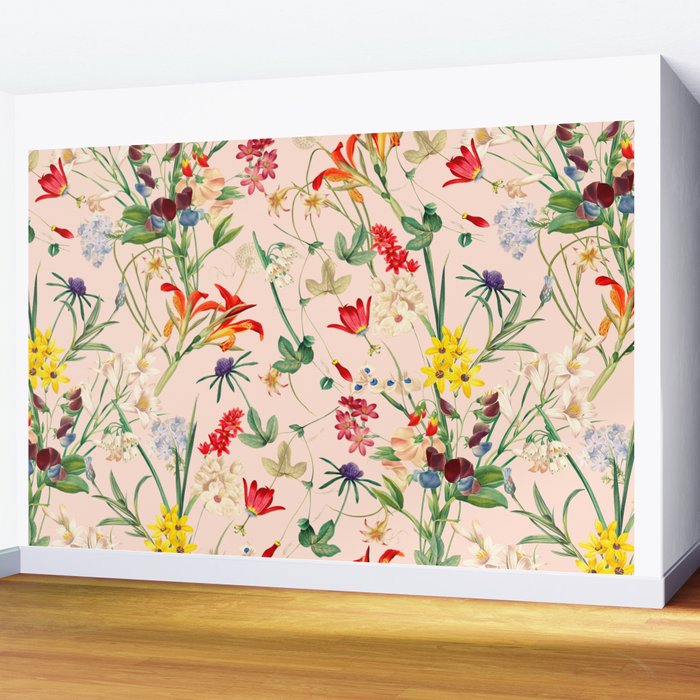 Garden of Eden VII Wall Mural Gallery Image 2