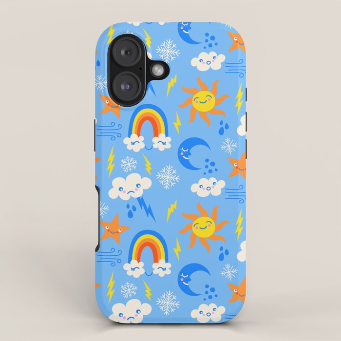 Whimsical Weather iPhone Case Gallery Image 1