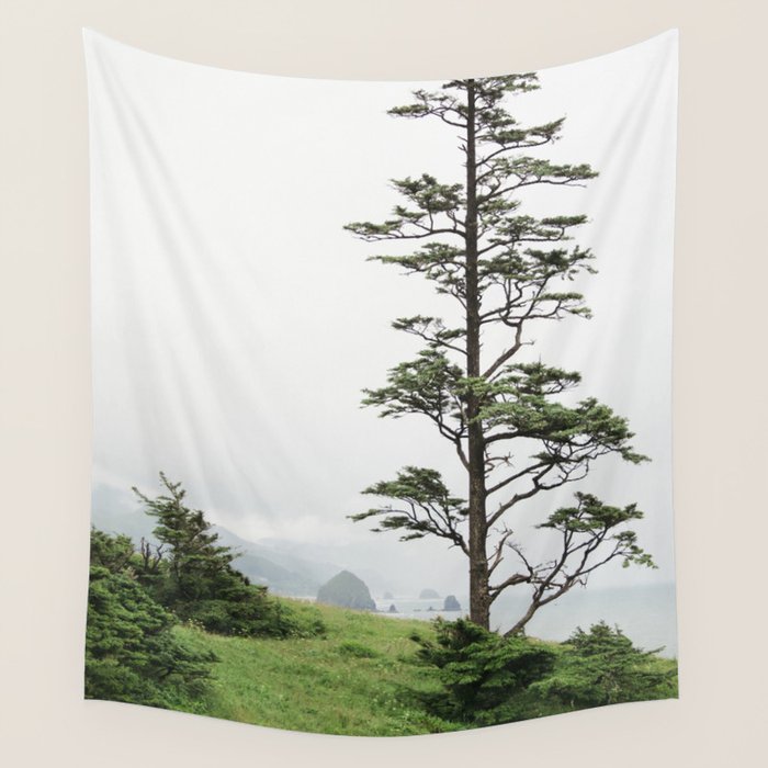 Oregon Coast #2 - Nature, Landscape Photography Wall Tapestry Gallery Image 4