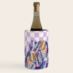 Modern artistic flowery tropical Wine Chiller Gallery Image 1