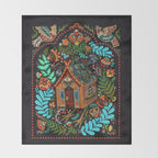 BabaYaga Throw Blanket Gallery Image 2