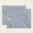 Modern Minimal Line Abstract XIII Placemat Gallery Image 1