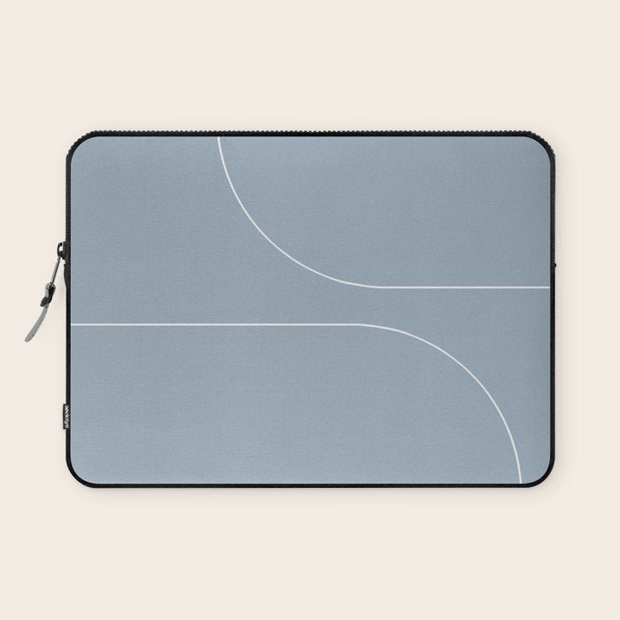 Modern Minimal Line Abstract XIII Laptop Sleeve Gallery Image 1