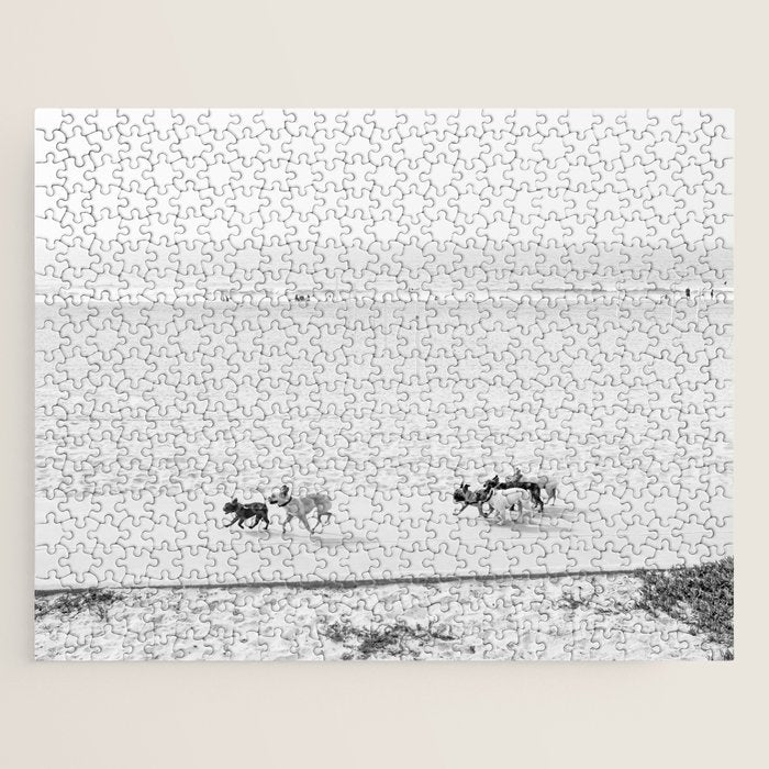 Puppy Traffic, French Bulldogs, Frenchie Art, French Bulldog Gifts Jigsaw Puzzle Gallery Image 1