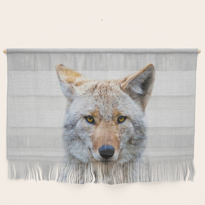 Coyote - Colorful Wall Hanging Gallery Image 1