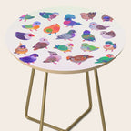 Wild pigeon - light Side Table Gallery Image 2