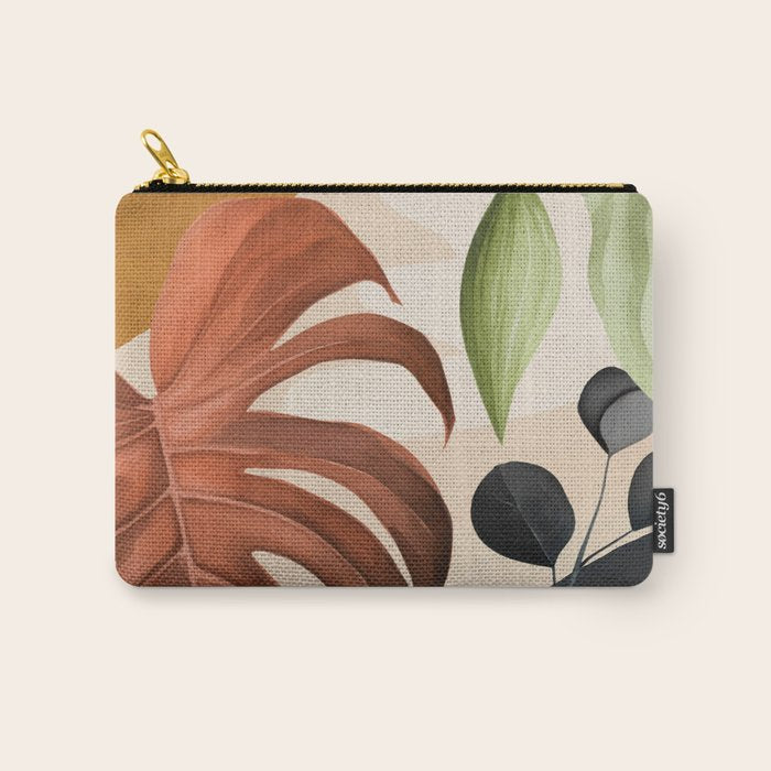 Abstract Tropical Art 20 Carry All Pouch Gallery Image 1