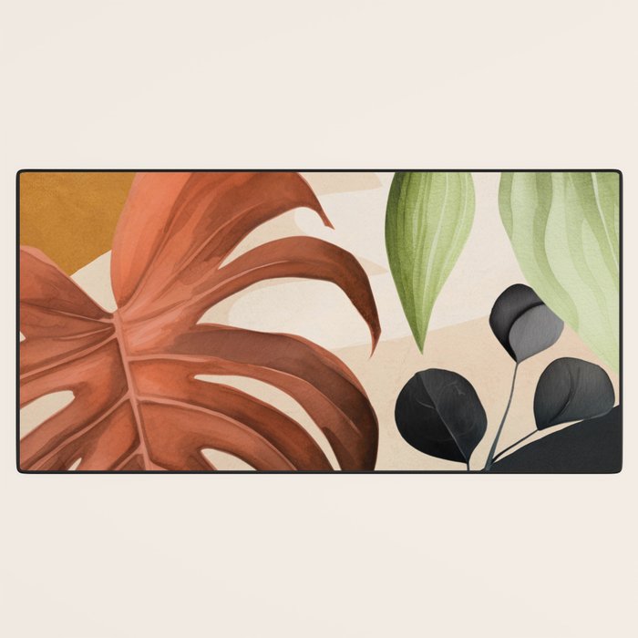 Abstract Tropical Art 20 Desk Mat Gallery Image 3