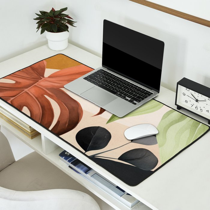 Abstract Tropical Art 20 Desk Mat Gallery Image 2