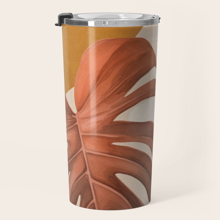 Abstract Tropical Art 20 Travel Mug Gallery Image 3