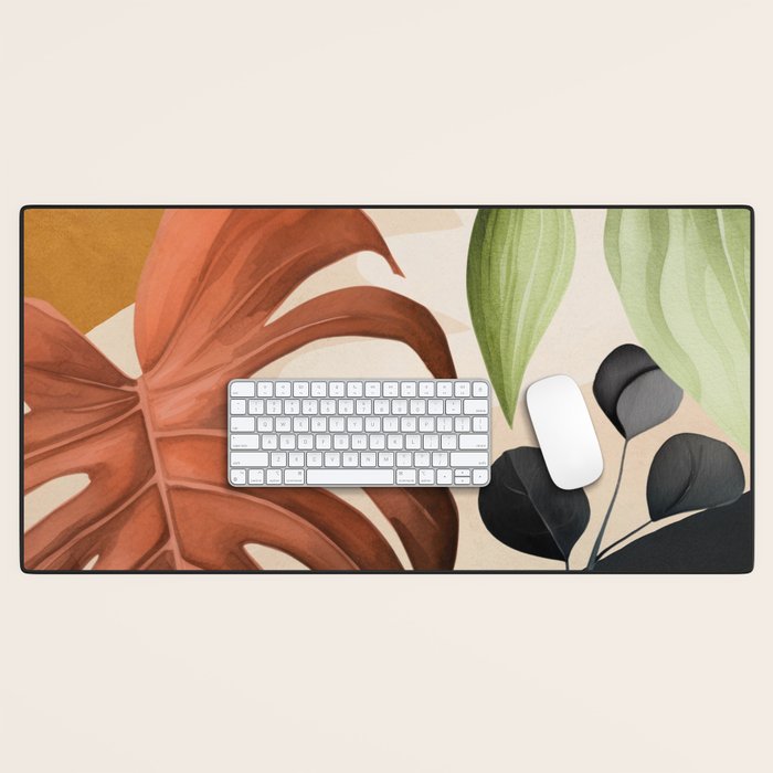 Abstract Tropical Art 20 Desk Mat Gallery Image 1