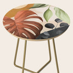 Abstract Tropical Art 20 Side Table Gallery Image 2
