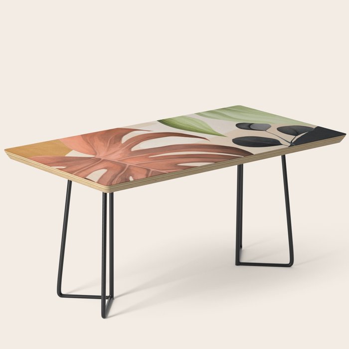Abstract Tropical Art 20 Coffee Table Gallery Image 1