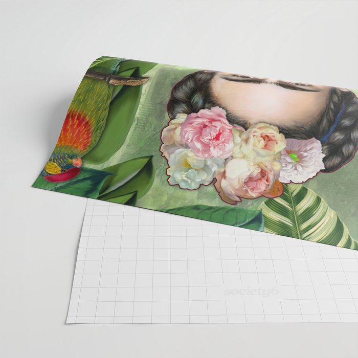 Frida con Amigos Wrapping Paper Gallery Image 2