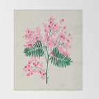 Flower Market 03: Tokyo Throw Blanket Gallery Image 2