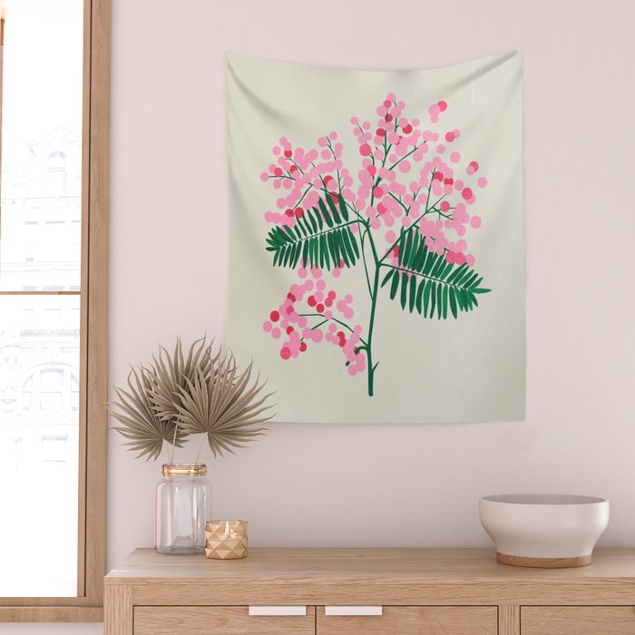 Flower Market 03: Tokyo Wall Tapestry Gallery Image 2