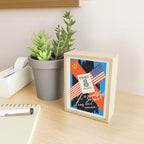 Vintage Soviet propaganda poster - Nuclear forces treaty between USA and USSR, 1987 Mini Art Print Gallery Image 2