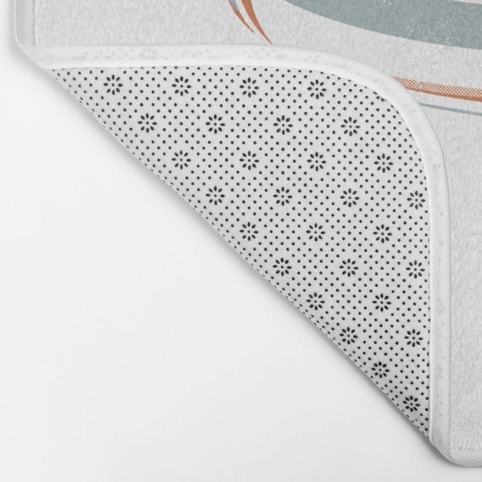 The Great Wave of Coffee Bath Mat Gallery Image 2