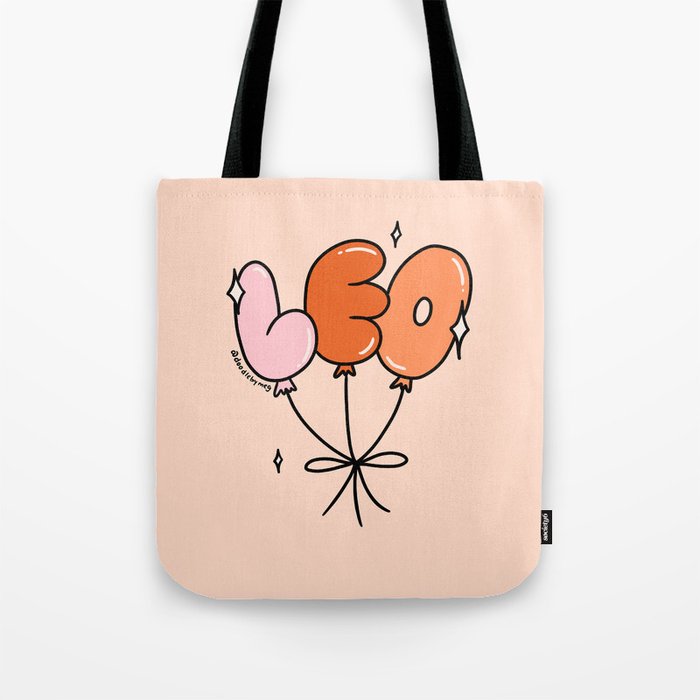 Leo Balloons Tote Bag Gallery Image 1