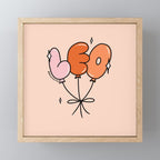 Leo Balloons Mini Art Print Gallery Image 1