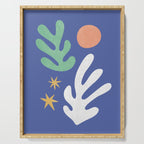 Inspired by Matisse - Seagrass and Sun 1-2  Serving Tray Gallery Image 1