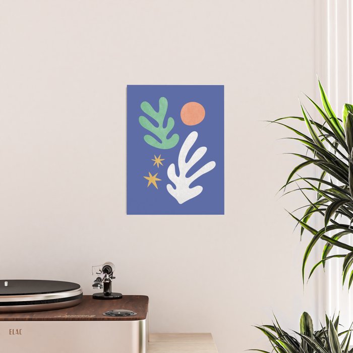 Inspired by Matisse - Seagrass and Sun 1-2  Poster Gallery Image 2
