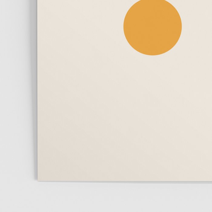 Abstraction_SUN_DOUBLE_LINE_POP_ART_Minimalism_001C Poster Gallery Image 3