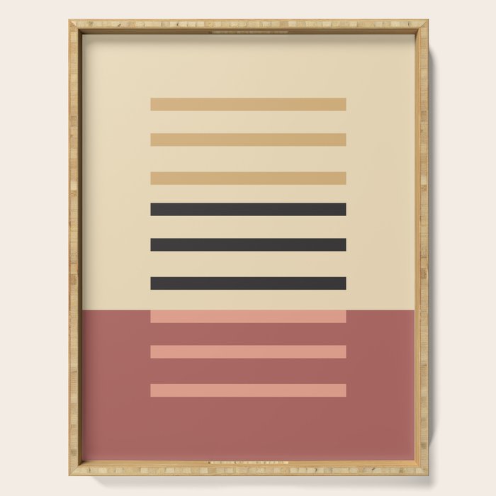Minimalist #22 Serving Tray Gallery Image 1