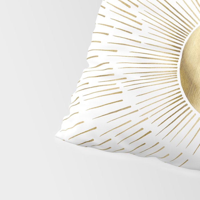 Golden sun Pillow Sham Gallery Image 4