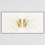 Golden sun Desk Mat Gallery Image 3