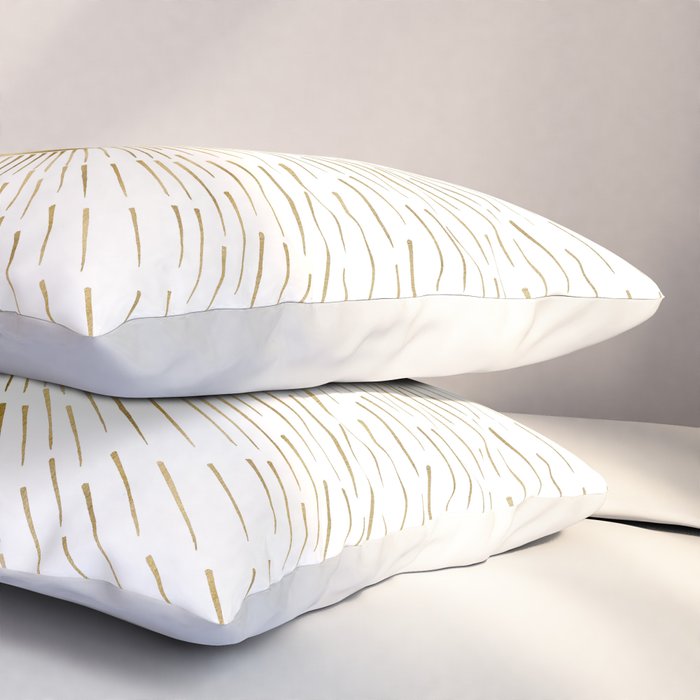Golden sun Pillow Sham Gallery Image 3