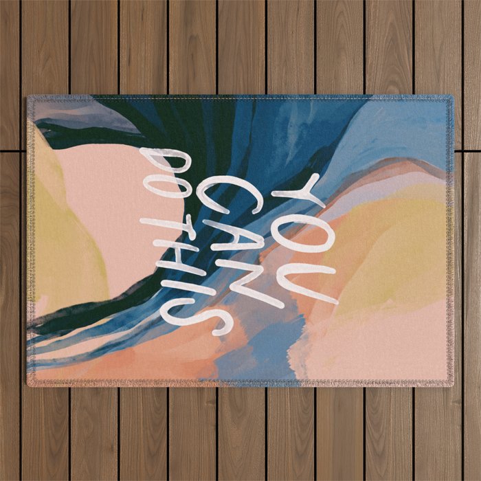 You Can Do This! Outdoor Rug Gallery Image 1