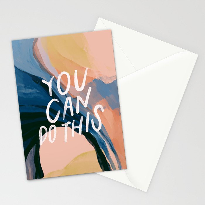 You Can Do This! Stationery Card Gallery Image 2