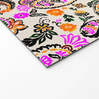 Vibrant paisley print Welcome Mat Gallery Image 2