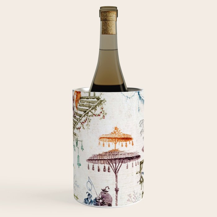 Enchanted Forest Chinoiserie Wine Chiller Gallery Image 1