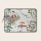 Enchanted Forest Chinoiserie Laptop Sleeve Gallery Image 1