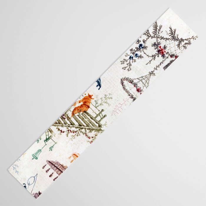 Enchanted Forest Chinoiserie Table Runner Gallery Image 3