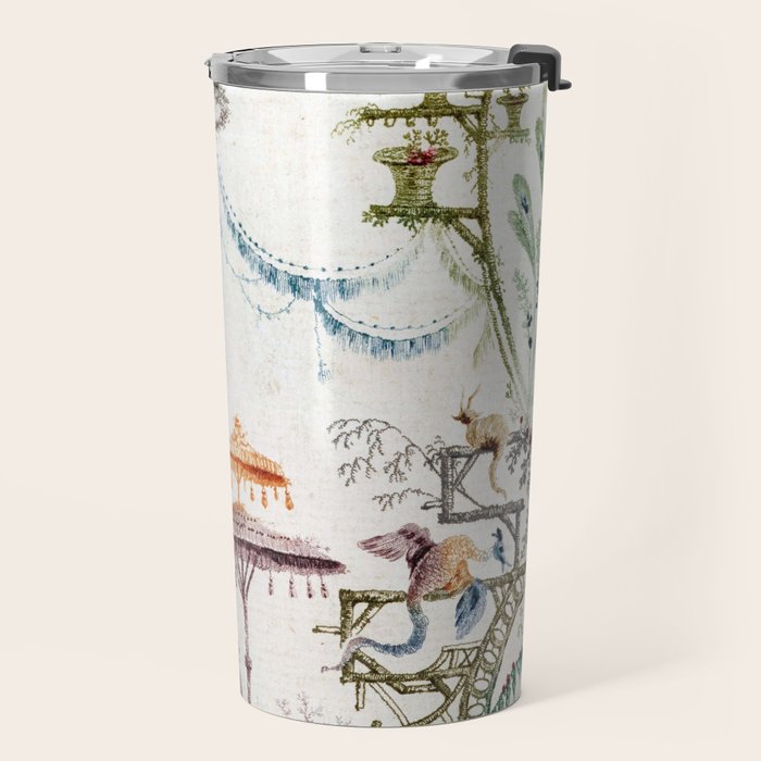 Enchanted Forest Chinoiserie Travel Mug Gallery Image 2