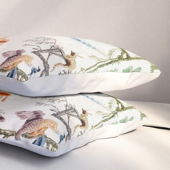 Enchanted Forest Chinoiserie Pillow Sham Gallery Image 3