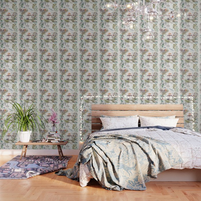 Enchanted Forest Chinoiserie Wallpaper Gallery Image 3